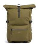 Sandqvist Stream Ruben 2.0 Rolltop Backpack moss green
