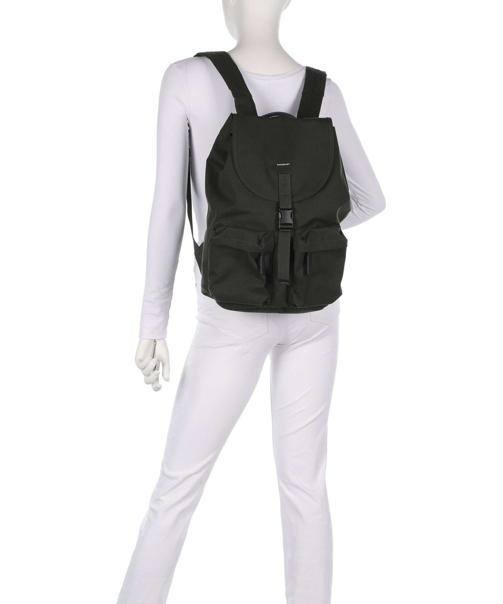 Sandqvist Everyday Originals Laptop backpack dark green