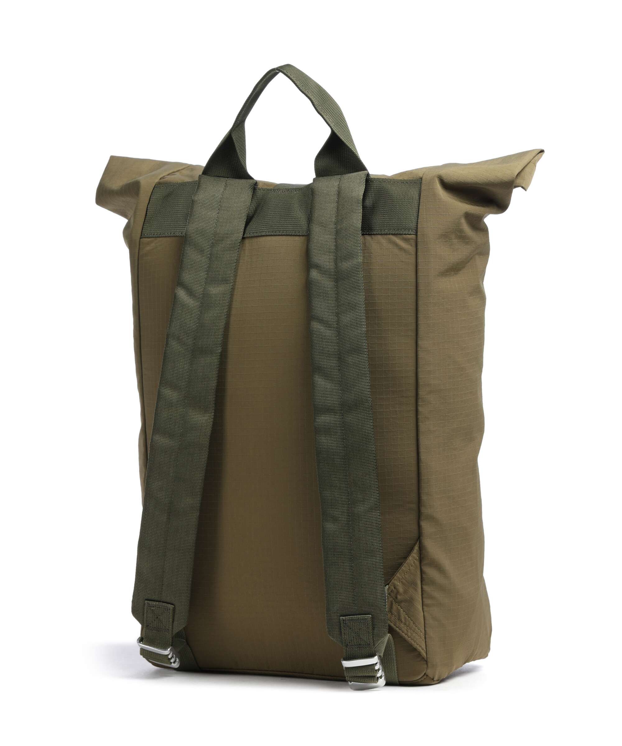Sandqvist Grid Rolltop backpack olive