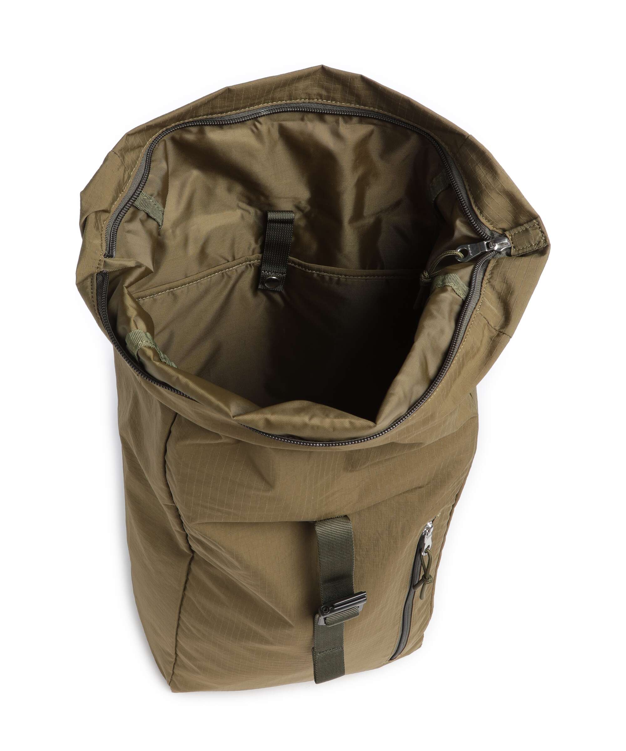 Sandqvist Grid Rolltop backpack olive