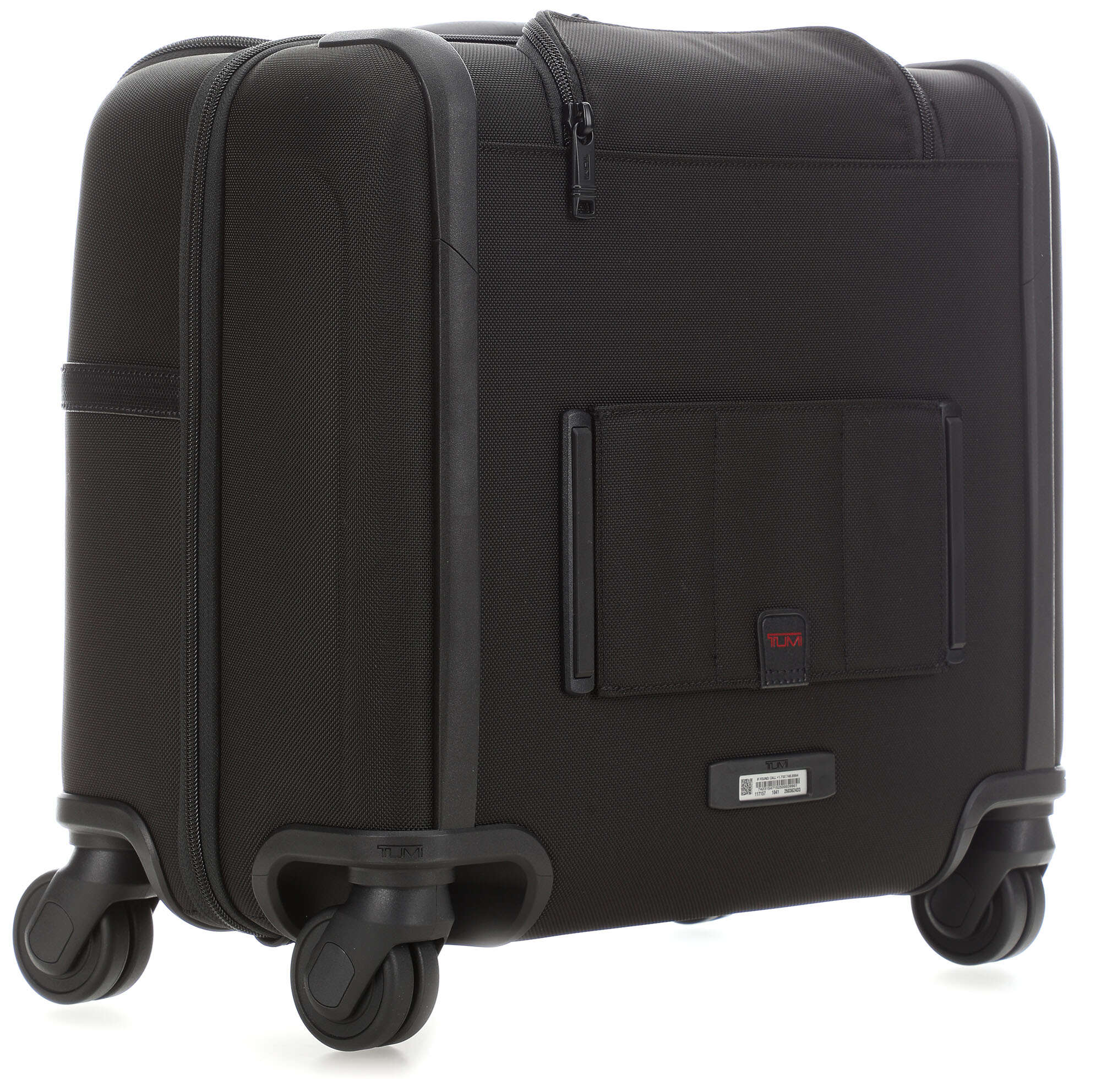 tumi Alpha 3 Compact Rolling briefcase black