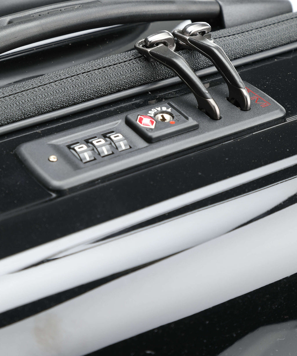 tumi V4 Rolling briefcase black