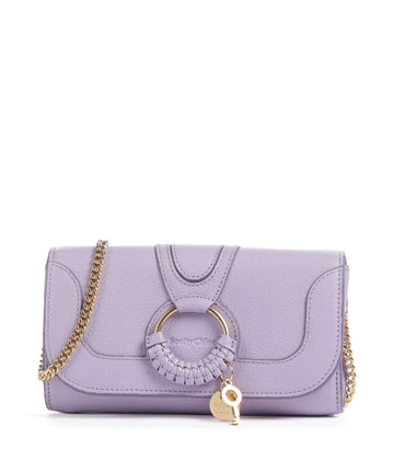See by Chloé Hana Torba przez ramię lilac breeze