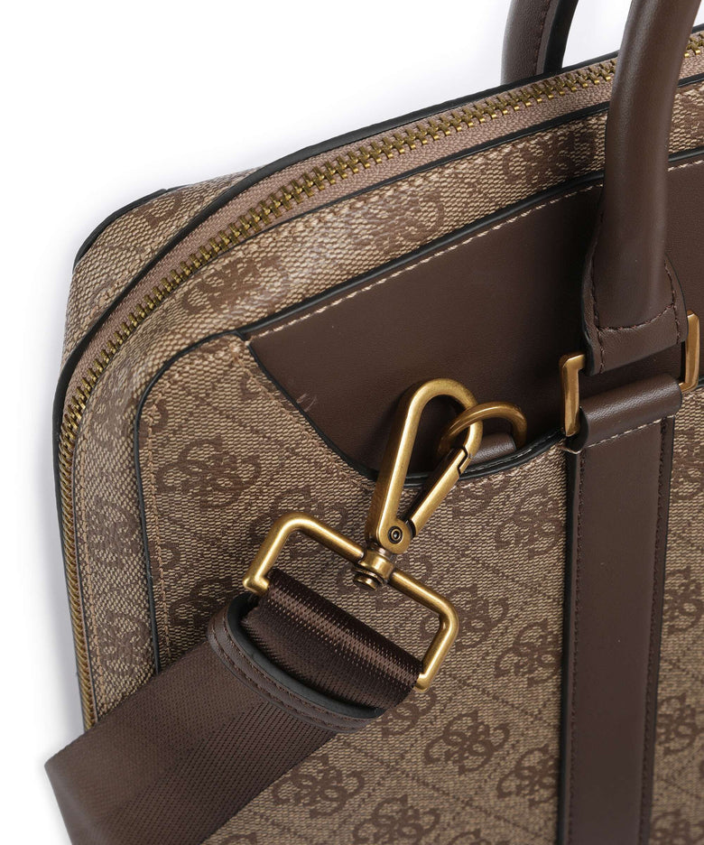 Guess Vezzola Briefcase beige/brown