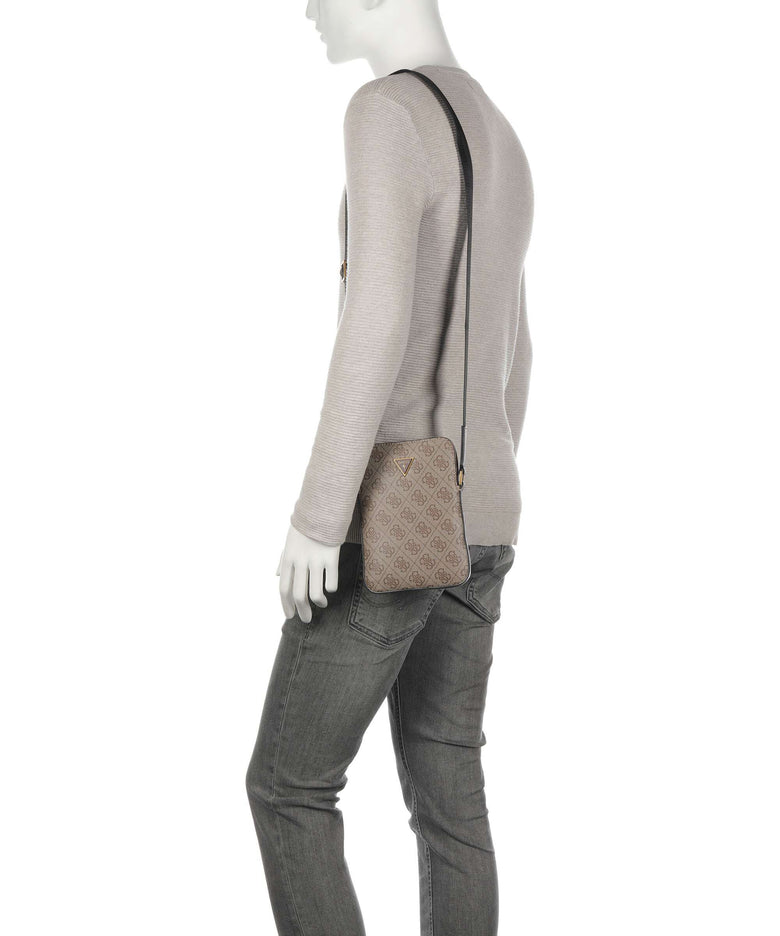 Guess Vezzola Eco Crossbody bag beige/brown
