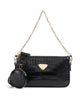 Maison Mollerus Croco Zell Shoulder bag classic schwarz