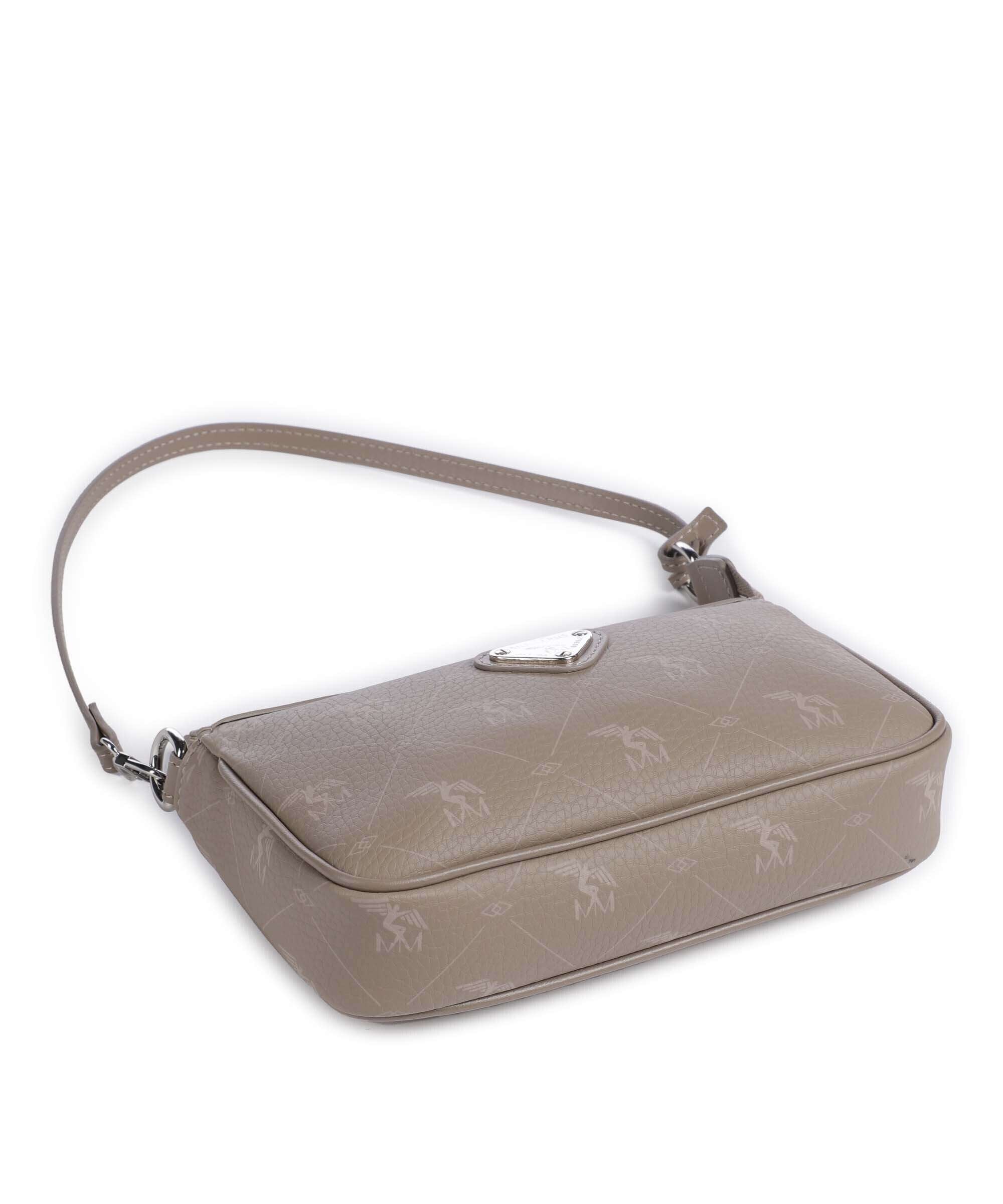 Maison Mollerus Pecarus Missy Shoulder bag taupe/rosé/silber