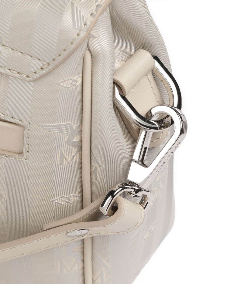 Maison Mollerus Vinerus Marly Handbag metallic silber/perle