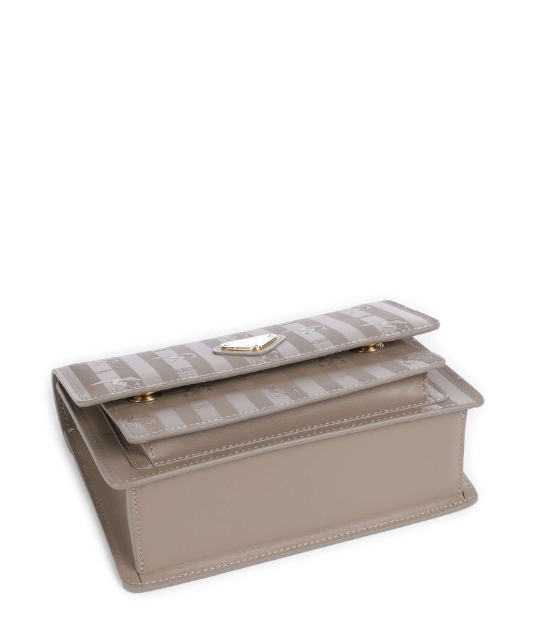 Maison Mollerus Vinerus Ursy Crossbody bag taupe grau