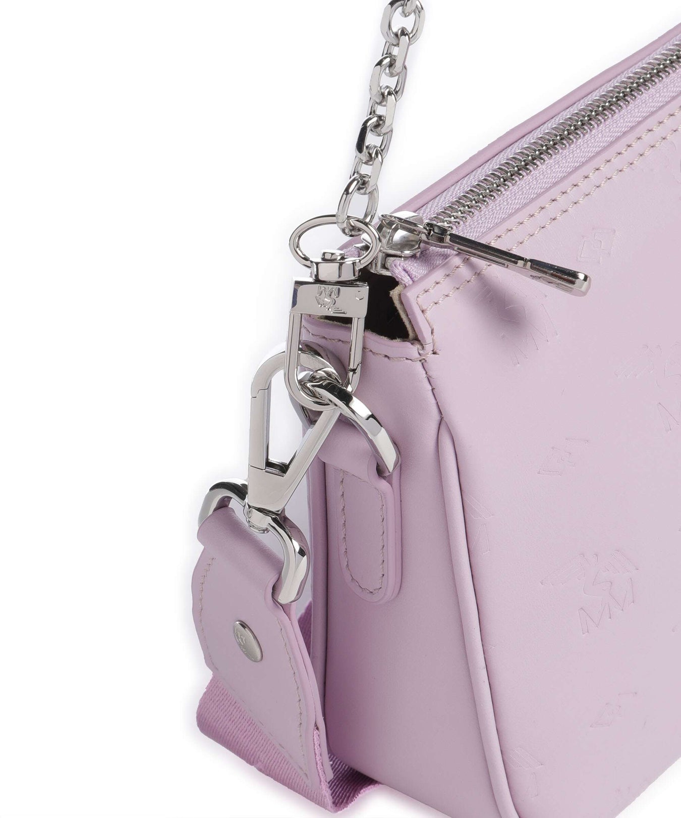 Maison Mollerus Stampato Zell Shoulder bag flieder