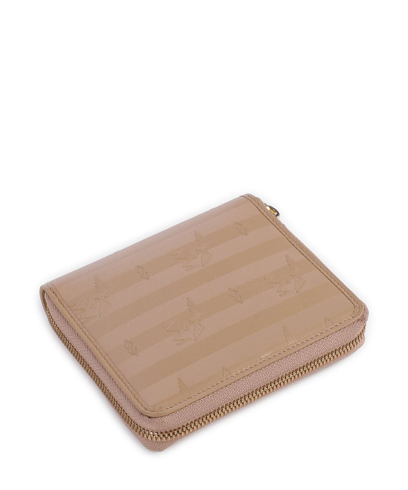 Maison Mollerus Vinerus Niederhorn Wallet cappuccino beige