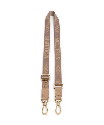 Maison Mollerus Ariel Pasek do torebki cappuccino beige