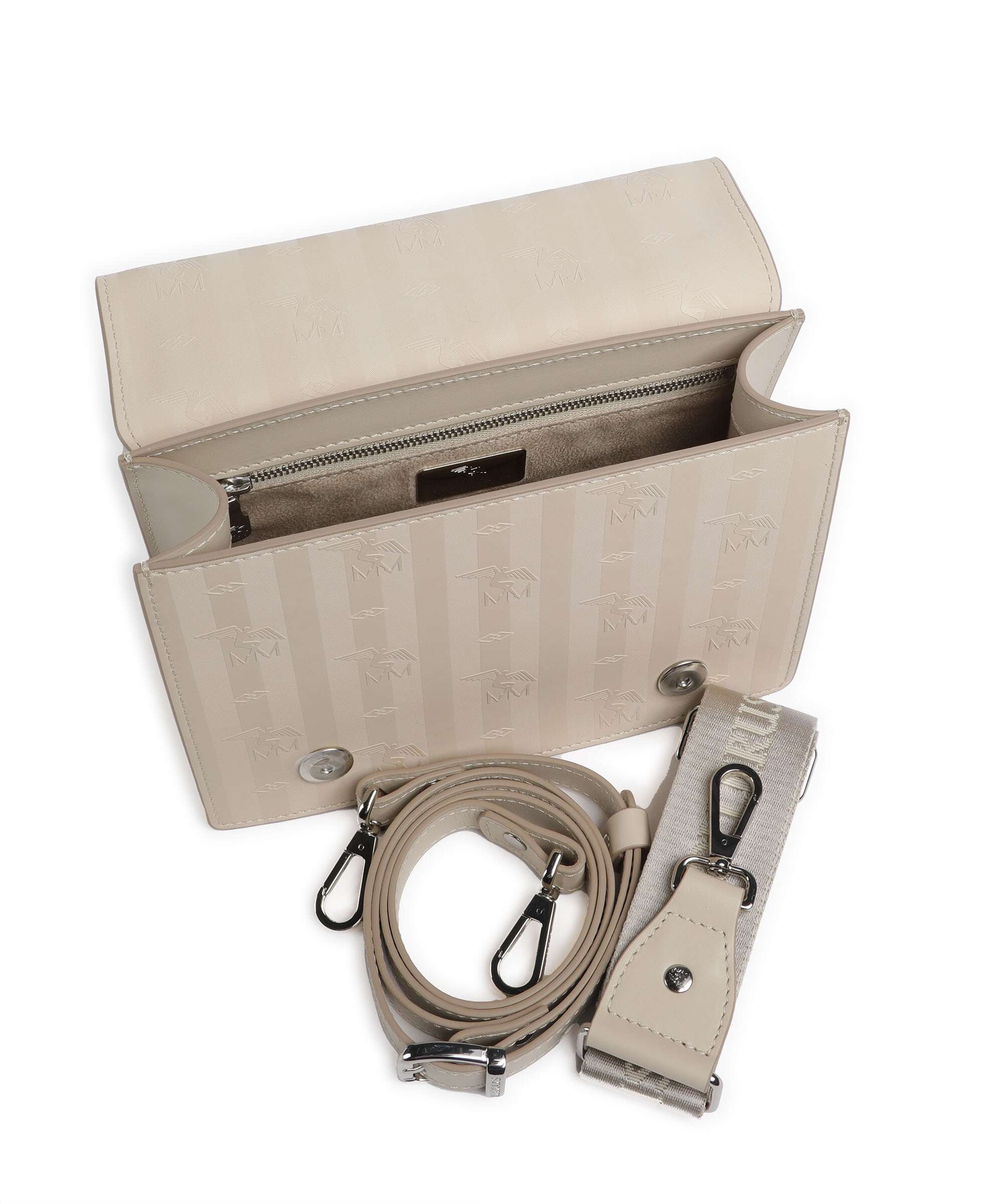 Maison Mollerus Vinerus Melide Crossbody bag pearl