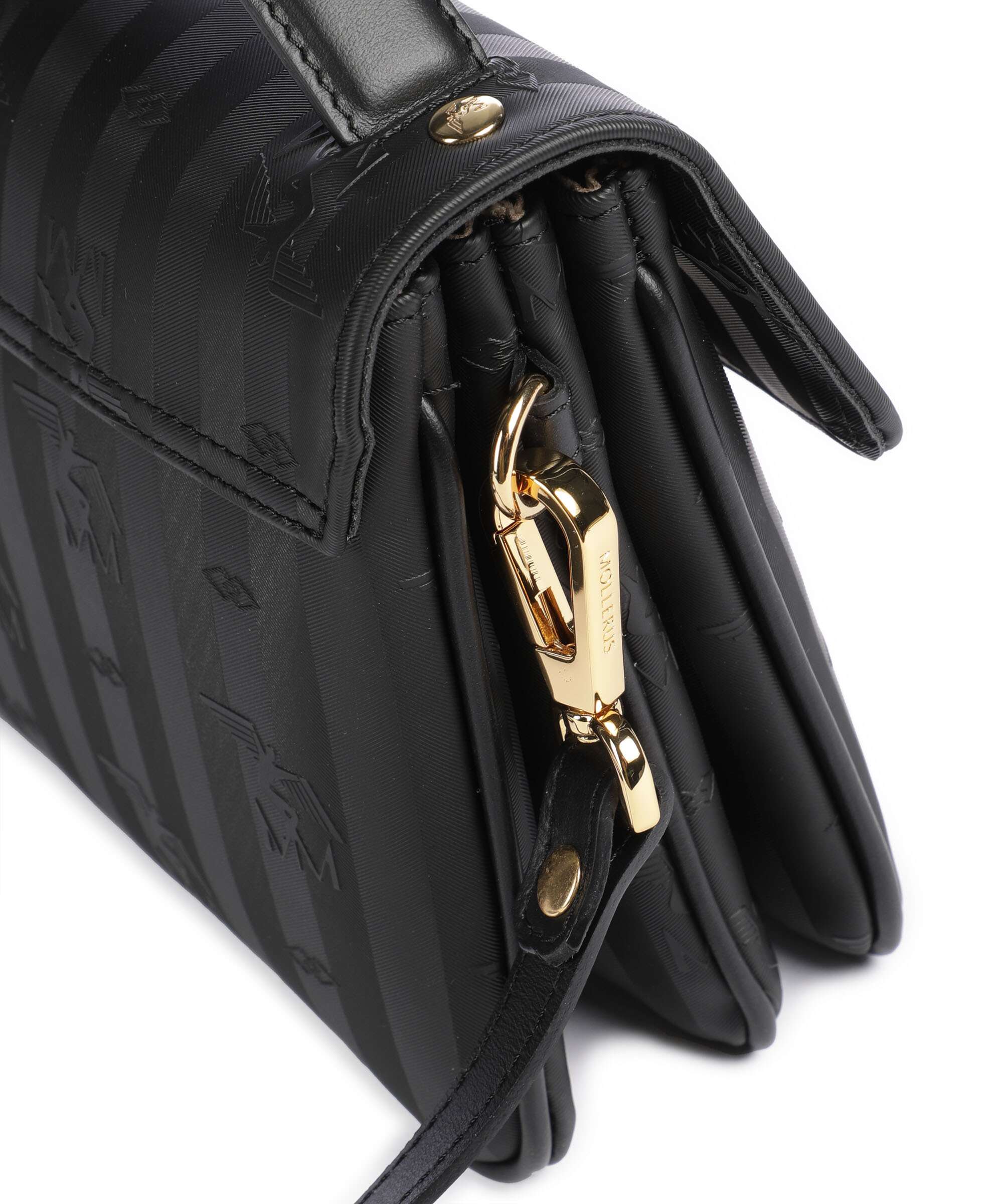 Maison Mollerus Vinerus Signau Crossbody bag schwarz