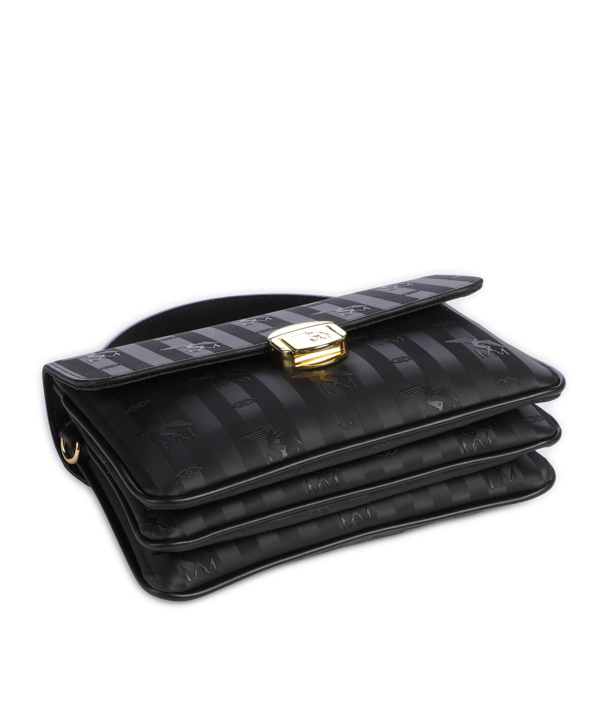 Maison Mollerus Vinerus Signau Crossbody bag schwarz