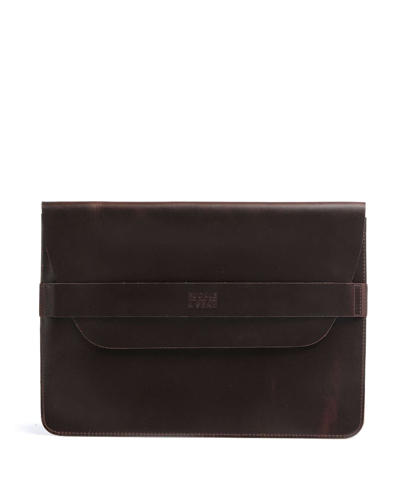 Buckle & Seam Terra Laptop case brown