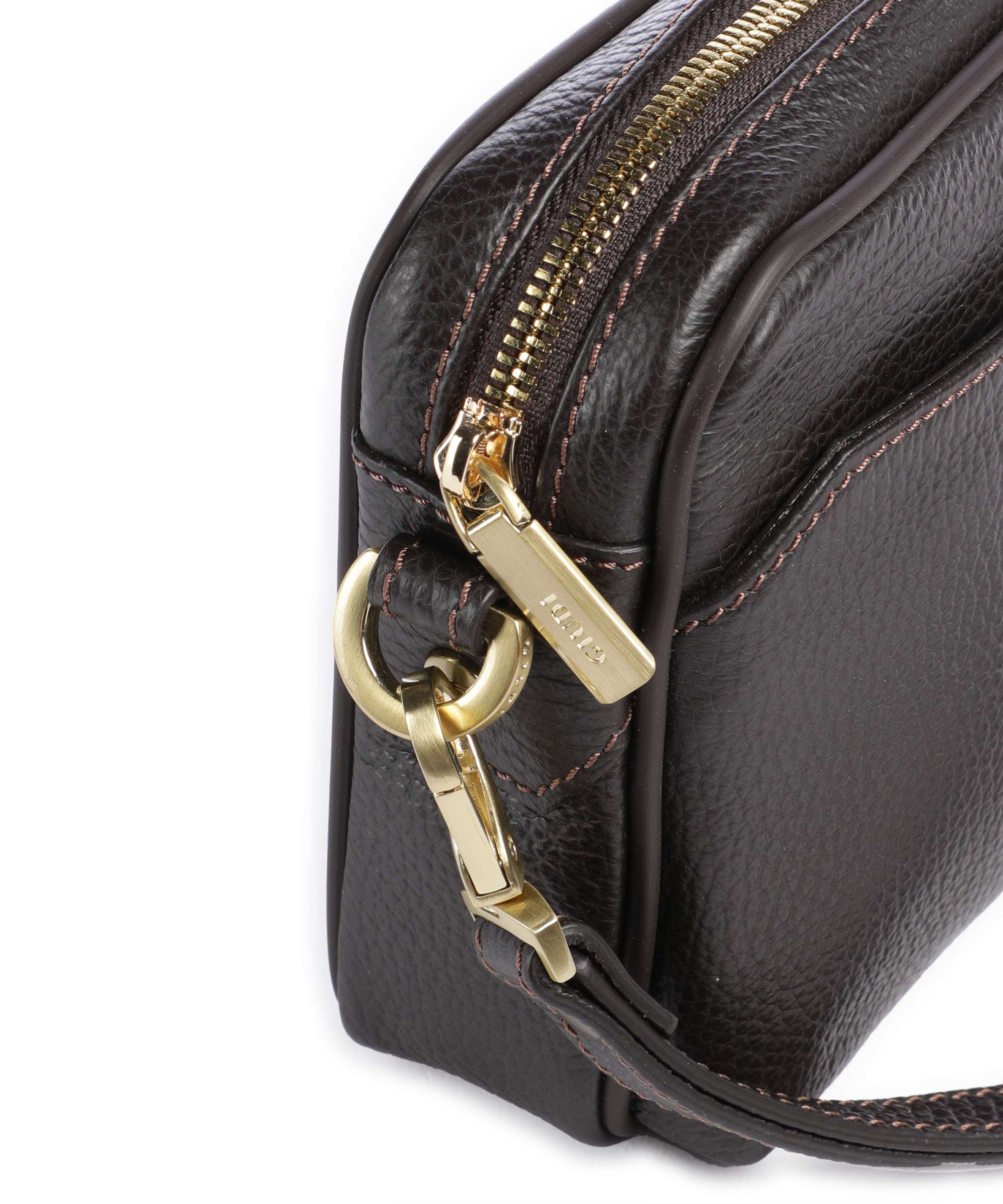 Giudi Wristlet dark brown