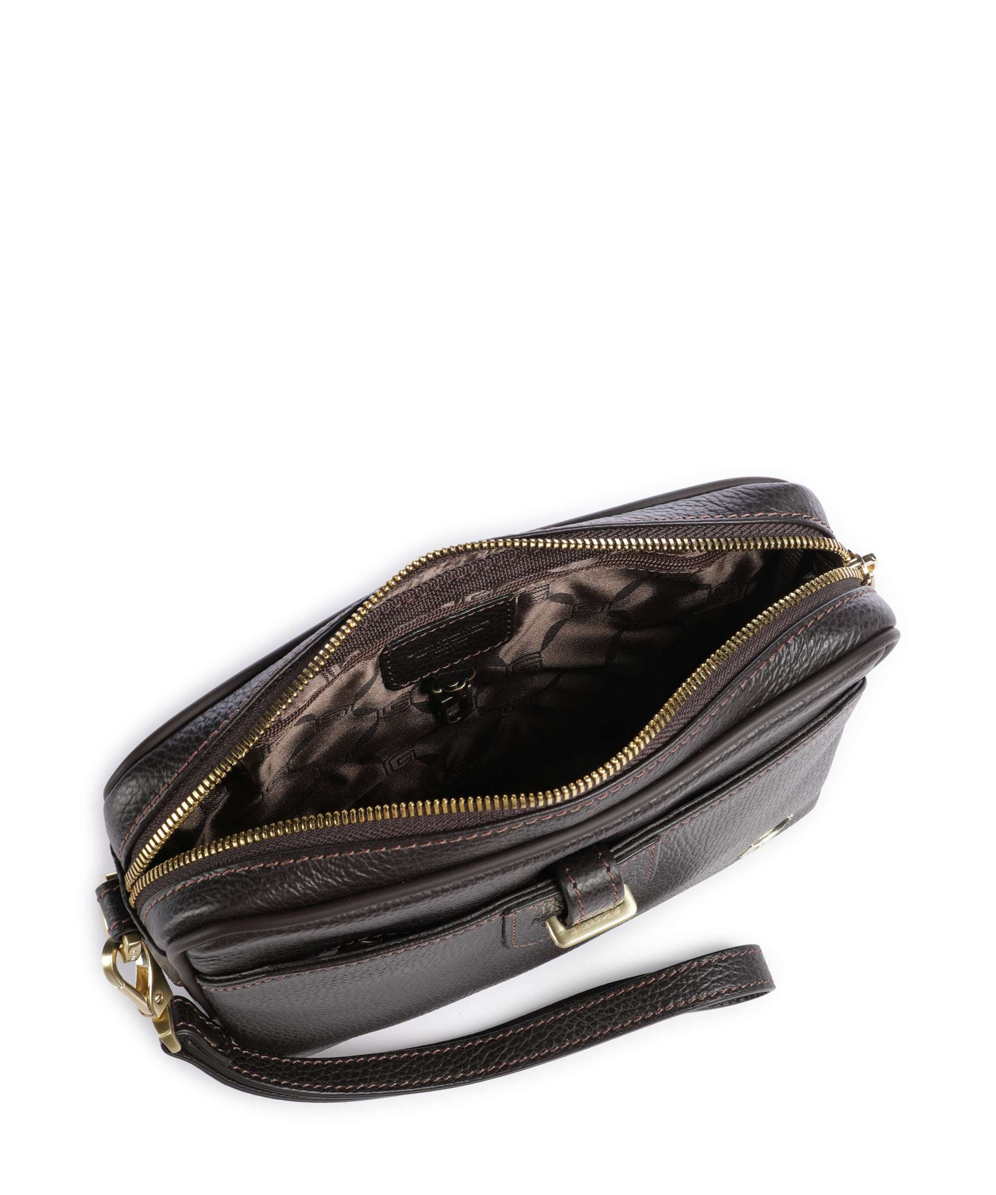 Giudi Wristlet dark brown