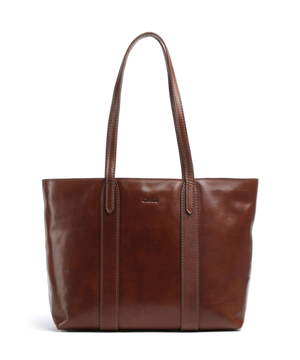 Giudi Tote bag brown
