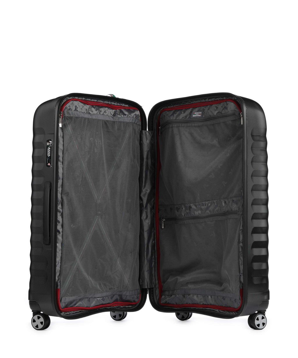 Roncato UNO Premium 2.0 Spinner (4 wheels) nero