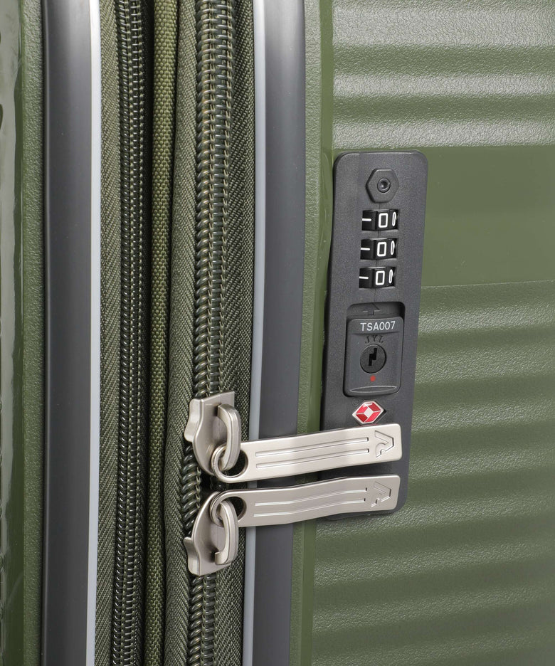 Roncato R-Lite Spinner (4 wheels) verde militare