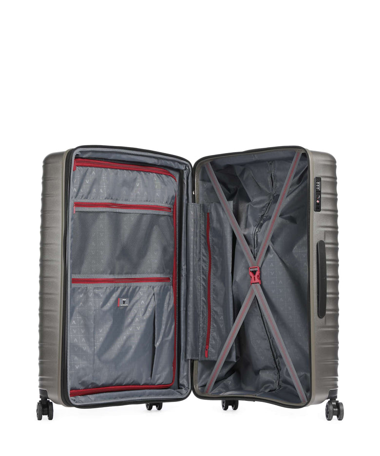 Roncato Wave DLX Spinner (4 wheels) champagne