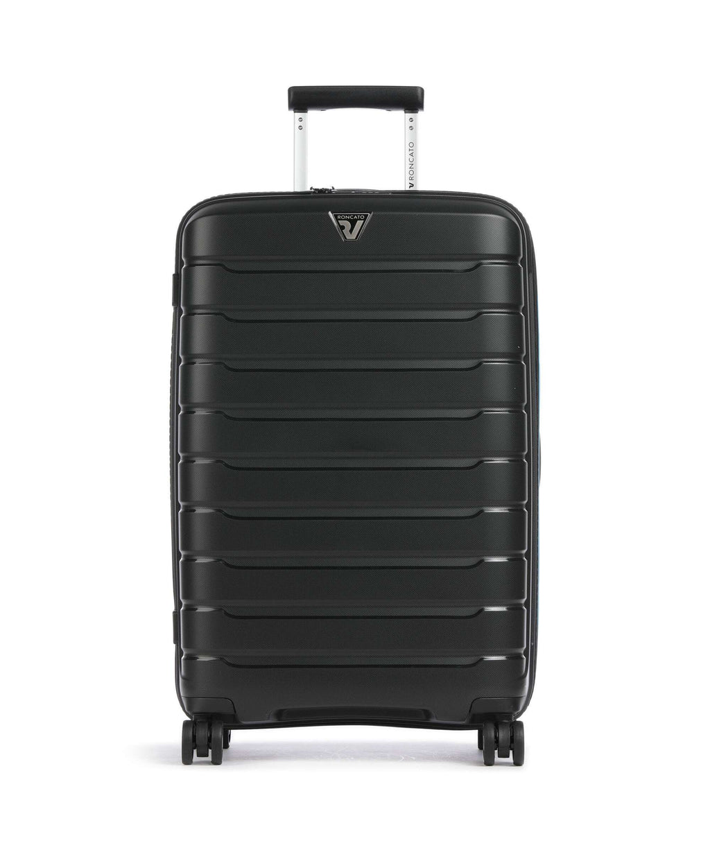 Roncato B-Flying Neon M Spinner (4 wheels) nero