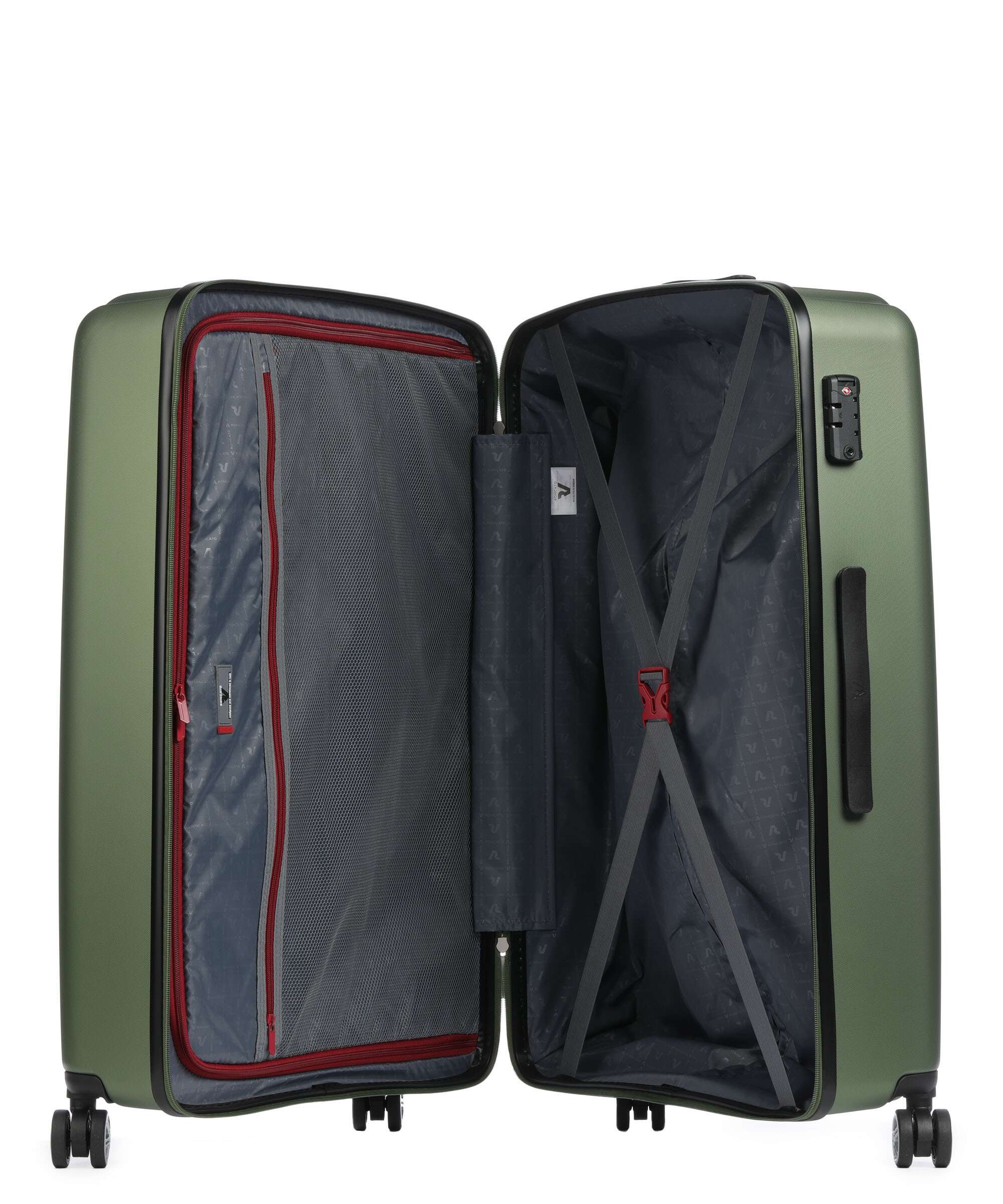 Roncato Element 2.0 L Spinner (4 wheels) verde militare