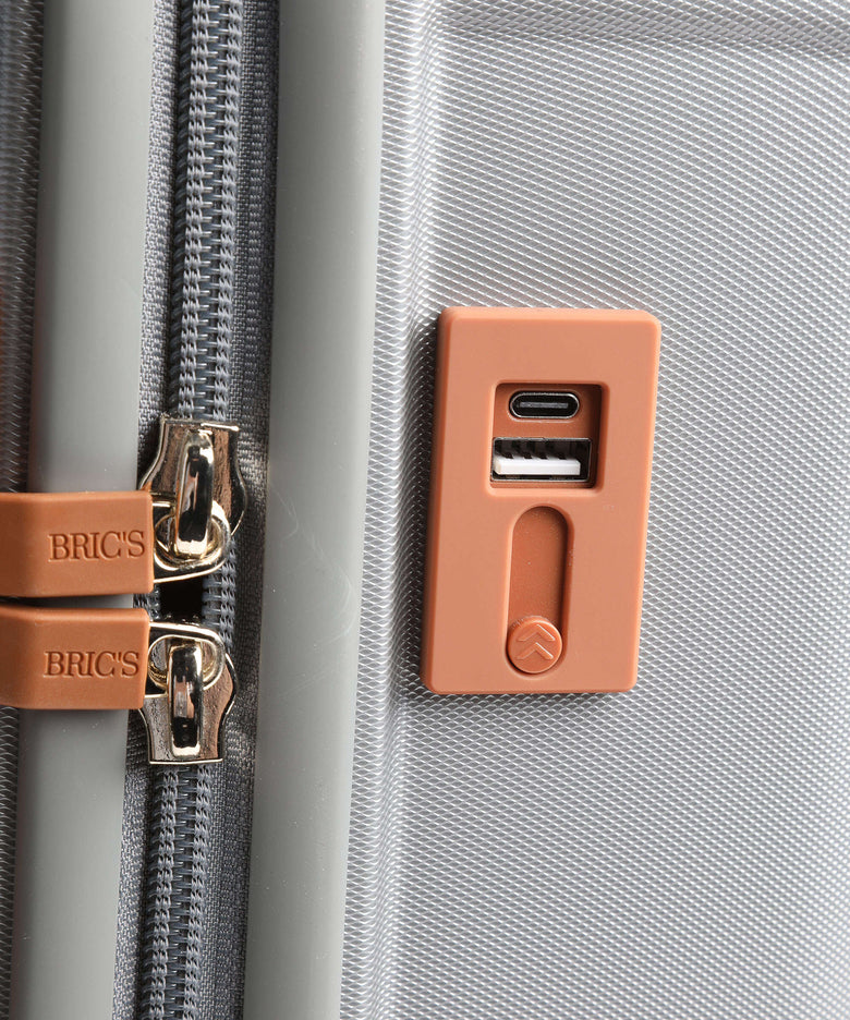 Brics Capri Spinner (4 wheels) silver