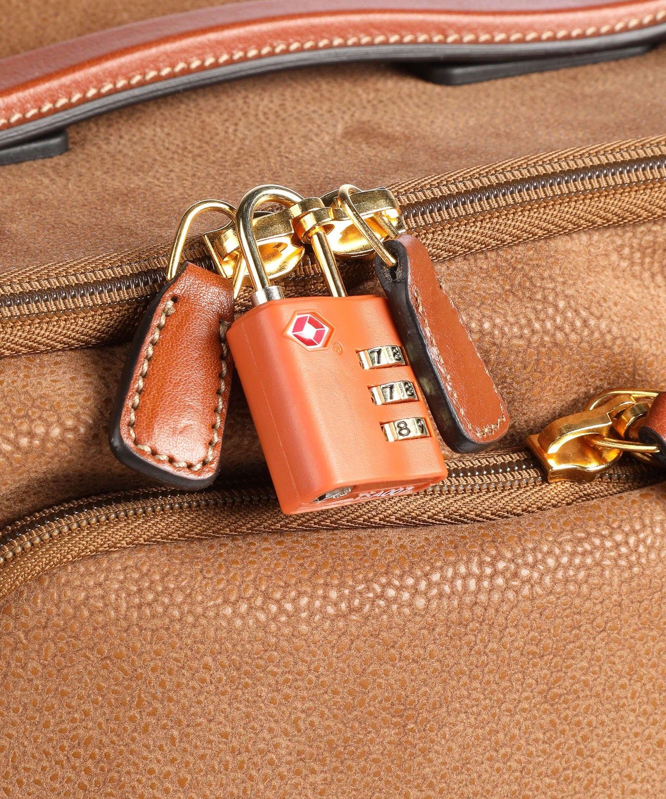 Brics Life Travel bag with wheels camel