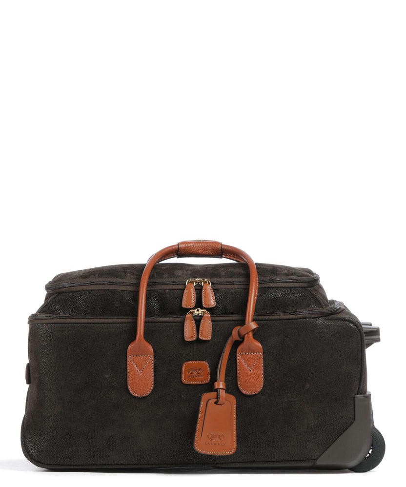 Brics Travel bag with wheels olive