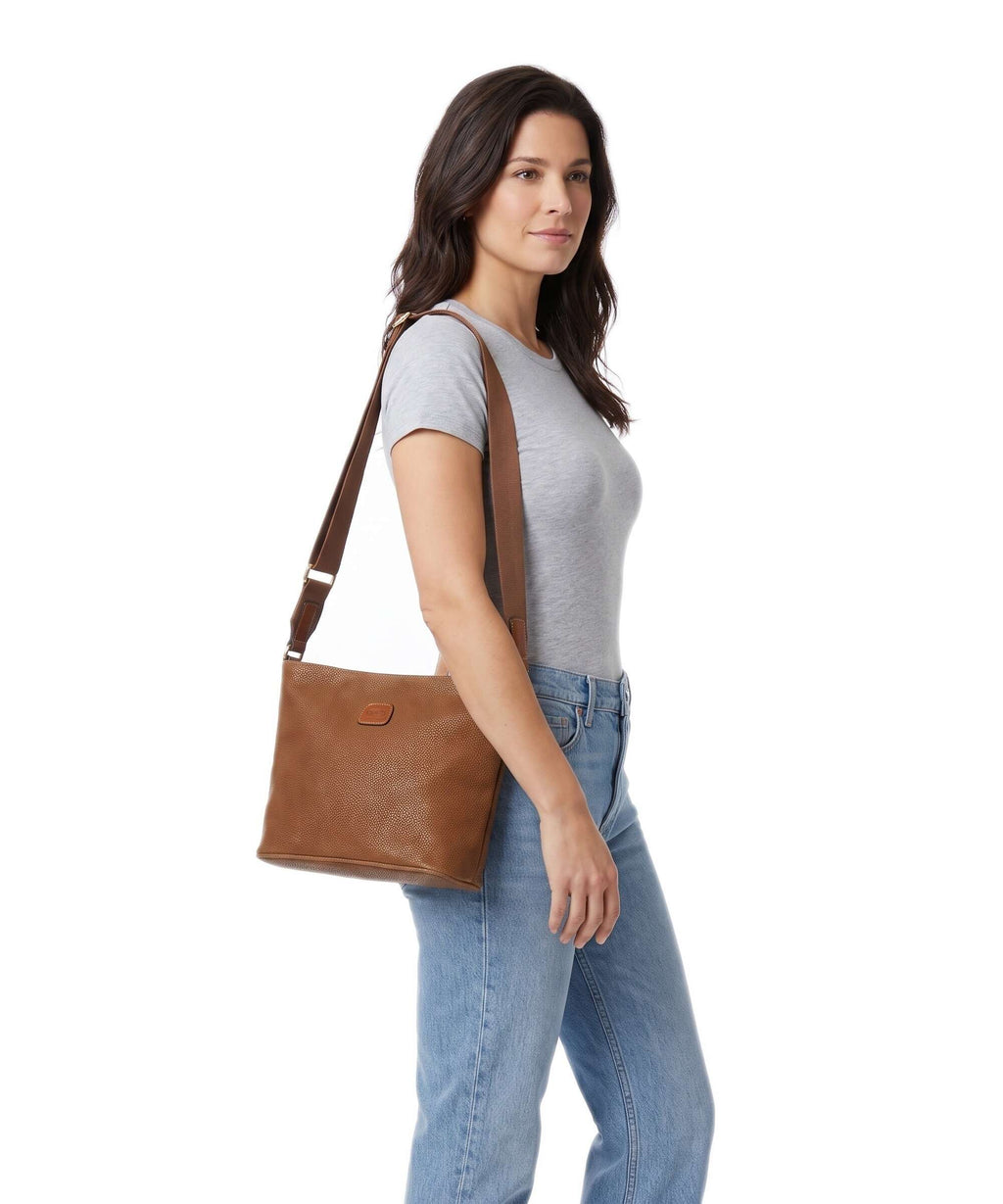 Brics Life Crossbody bag camel
