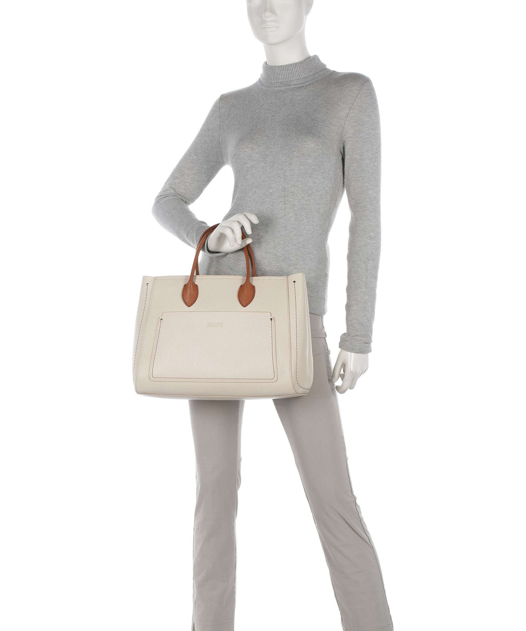 Brics Gondola Tulipano Handbag cream/caramel