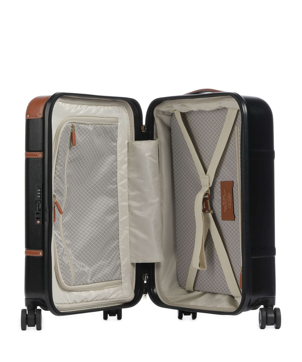 Brics Bellagio Spinner (4 wheels) black/tan