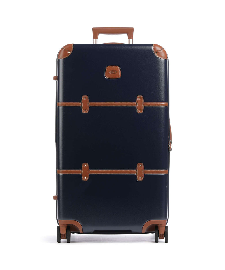 Brics Bellagio Spinner (4 wheels) blue/tan