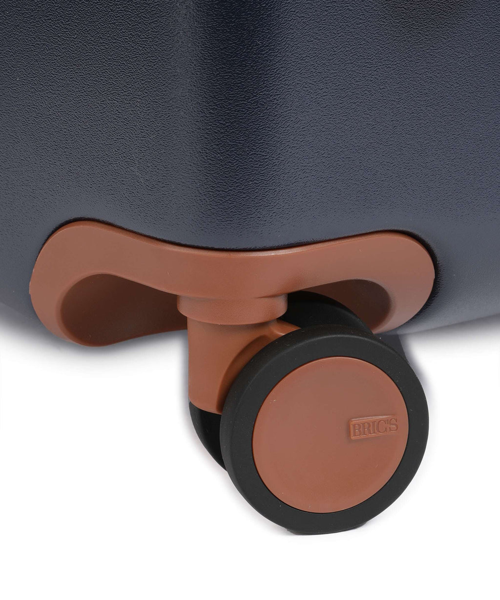 Brics Bellagio Spinner (4 wheels) blue/tan