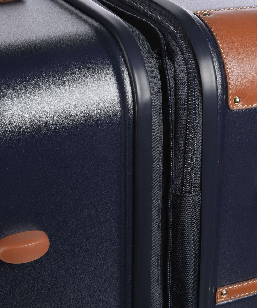 Brics Bellagio Spinner (4 wheels) blue/tan