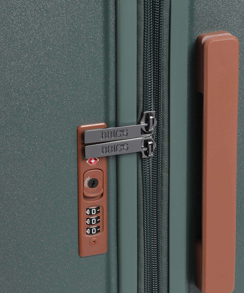 Brics Ferrara Suitcase set (4 wheels) green