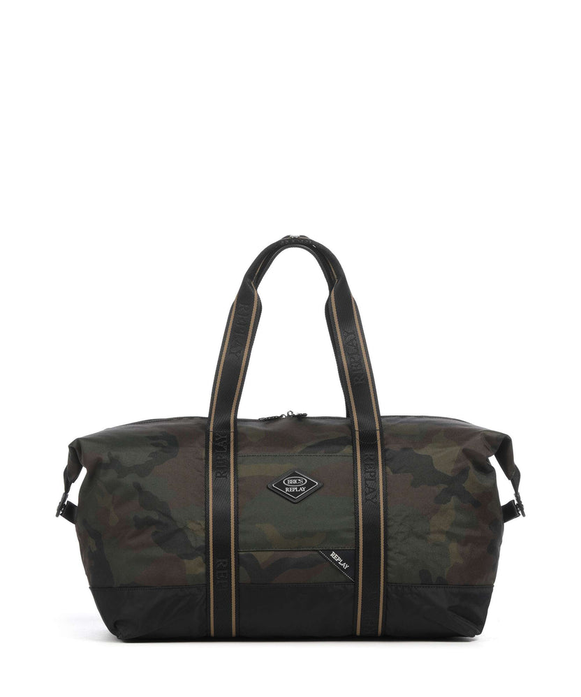 Brics X-Collection Weekend bag green camou