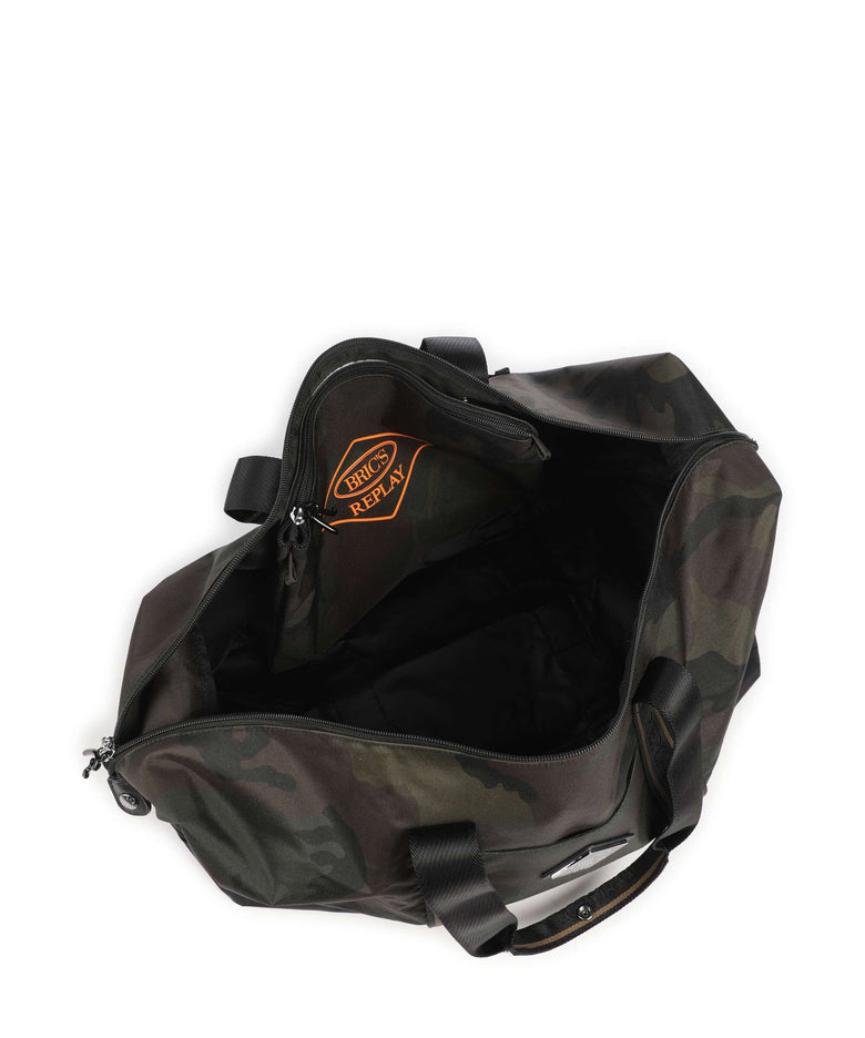 Brics X-Collection Weekend bag green camou