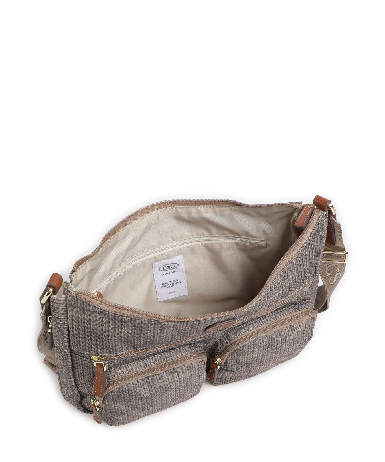 Brics X-Collection Shoulder bag wool nut