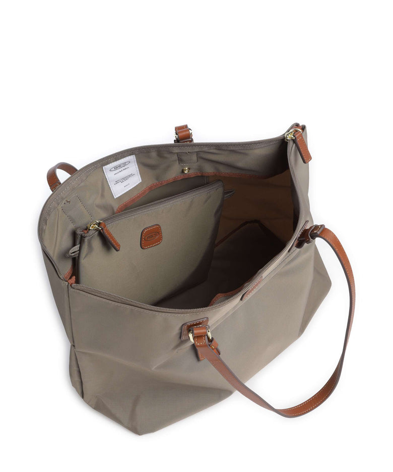 Brics X-Collection L Tote bag nut