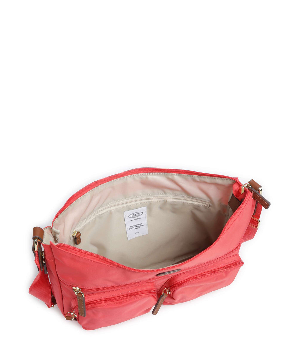 Brics X-Collection Crossbody bag papavero/poppy