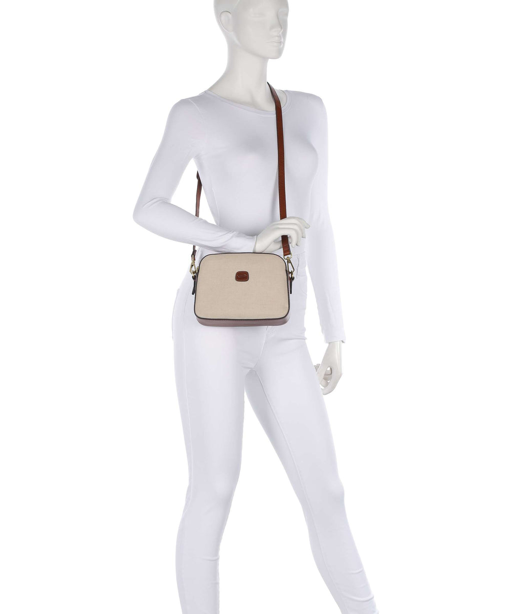 Brics Volterra Crossbody bag cappuccino