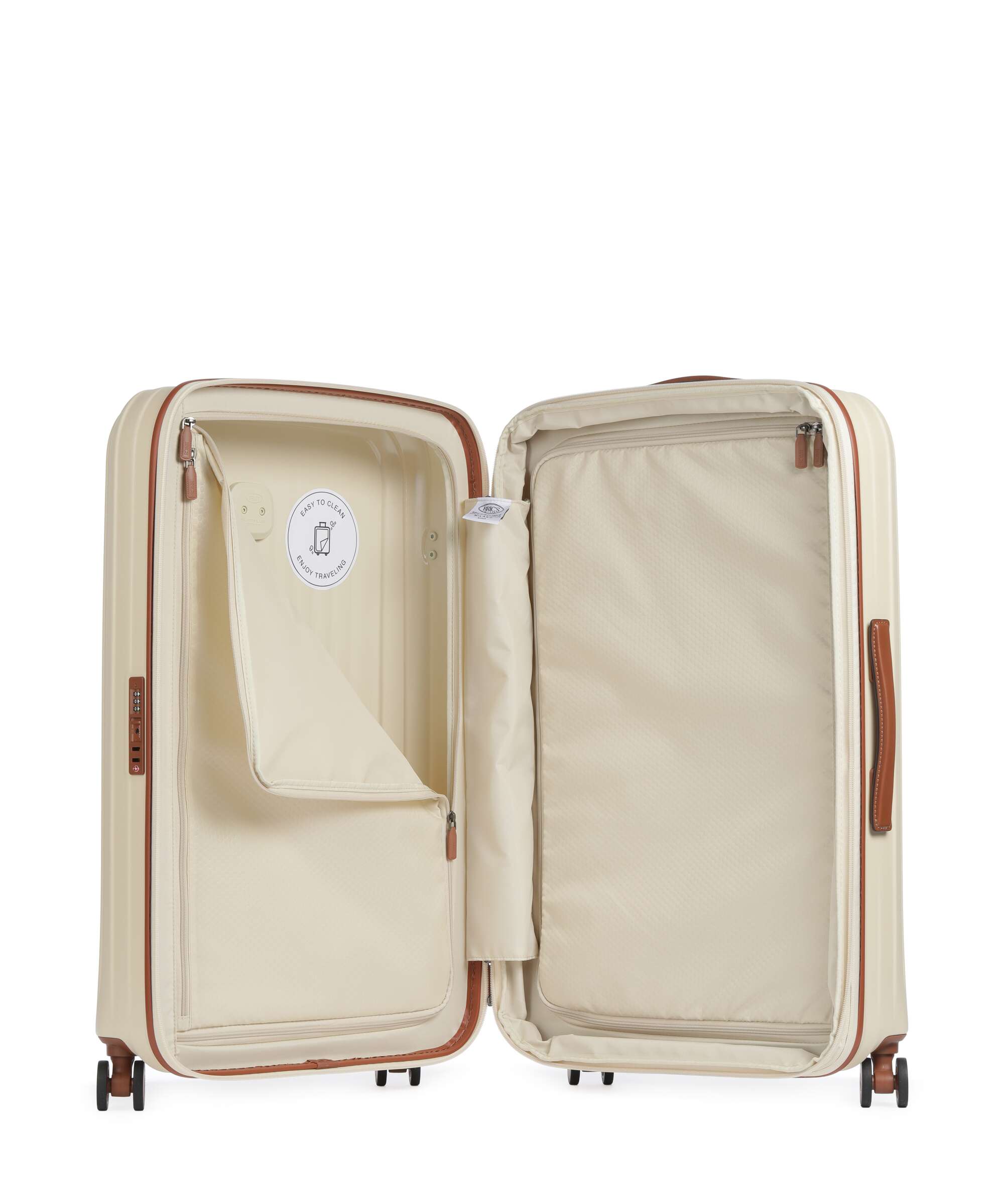 Brics Taormina Spinner (4 wheels) cream