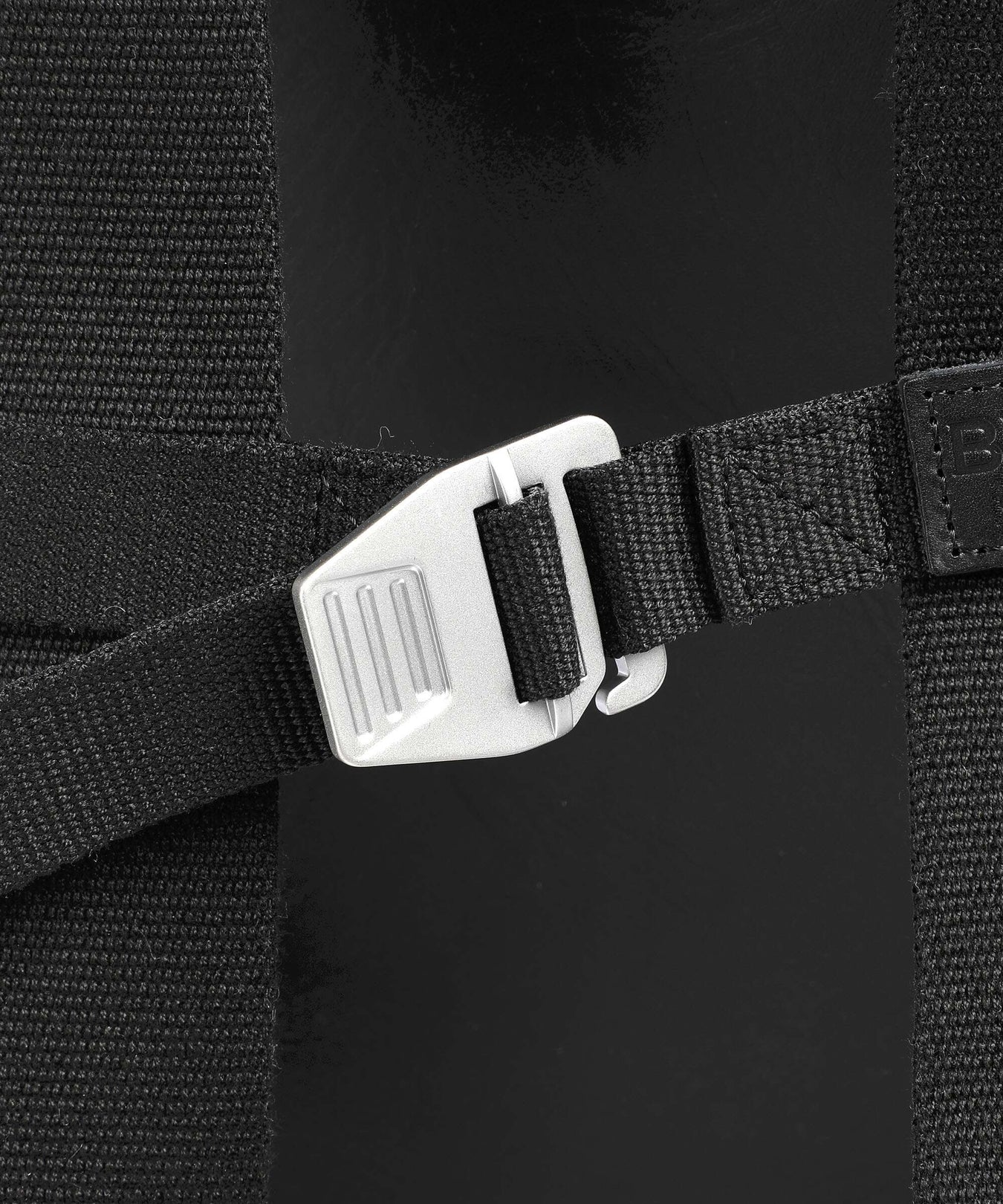 Brooks England Pickwick Leather Large Rolltop backpack black