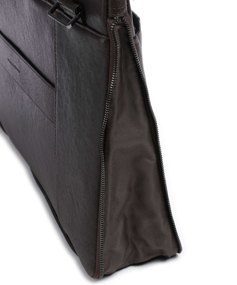 Piquadro Black Square Briefcase testa di moro