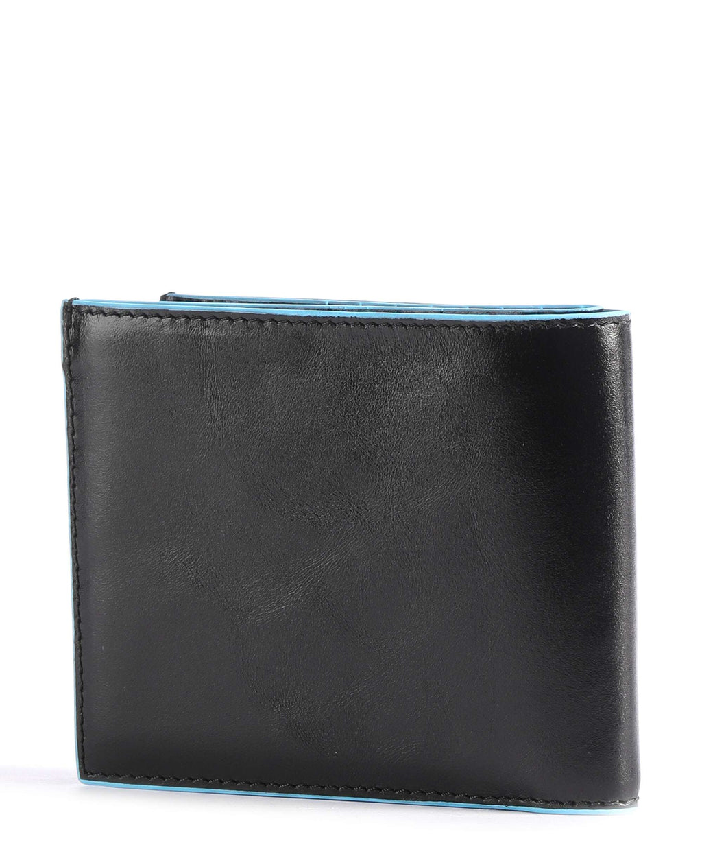 Piquadro Blue Square RFID Credit card holder black