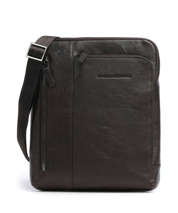 Piquadro Black Square Torba przez ramię testa di moro