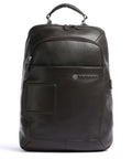 Piquadro Vibe Laptop backpack dark brown